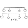 THORN GARDEN™ 1.25/1.3kg long 58cm straight bar shackles and free shipping