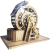 THORN GARDEN™ Custom style handmade solid wood wooden water wheel free shipping