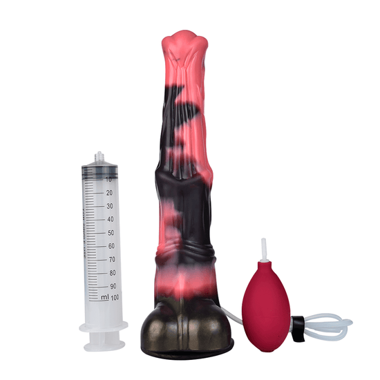 THORN GARDEN™ 2.0in diameter 12.2in long Imitation horse sex machine dildo F172Water spray style