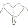 THORN GARDEN™ Stainless steel female invisible chastity belt with lock free shippng