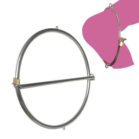 THORN GARDEN™ High-Quality Stainless Steel hip ring for BDSM Play