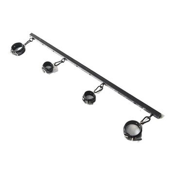 THORN GARDEN™ bdsm metal Spreader Bar with free cuffs and free shipping