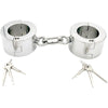THORN GARDEN™ 4.5kg 6cm heigh heavy duty key lock handcuffs free shipping