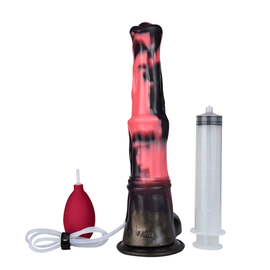 THORN GARDEN™ 2.0in diameter 12.2in long Imitation horse sex machine dildo F172Water spray style