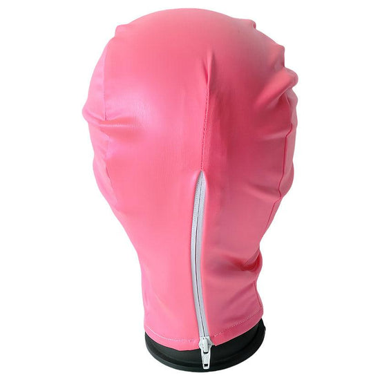 THORN GARDEN™ Elastic pink bondage hood free shipping