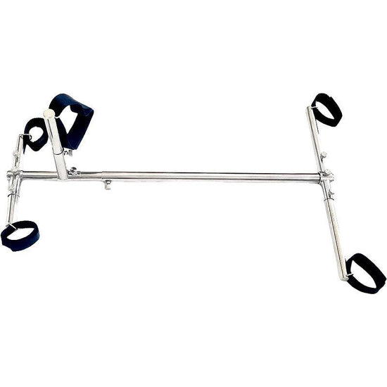 THORN GARDEN™ Stainless steel Doggy Style Bondage Rack with Textile cuffs - free shipping
