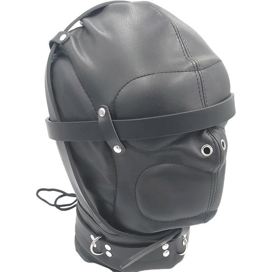 THORN GARDEN™ bdsm Full Enclosure black Hoods free shipping