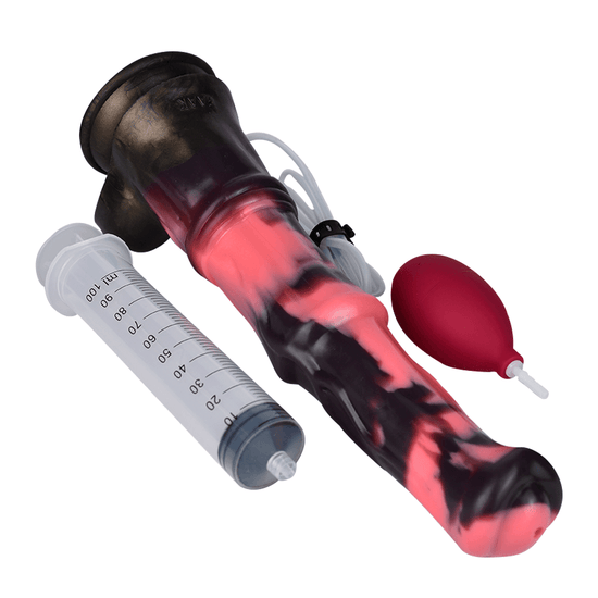 THORN GARDEN™ 2.0in diameter 12.2in long Imitation horse sex machine dildo F172Water spray style