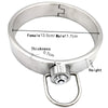 THORN GARDEN™ about 0.6kg 2.5cm high stainless steel bdsm collar and free shipping