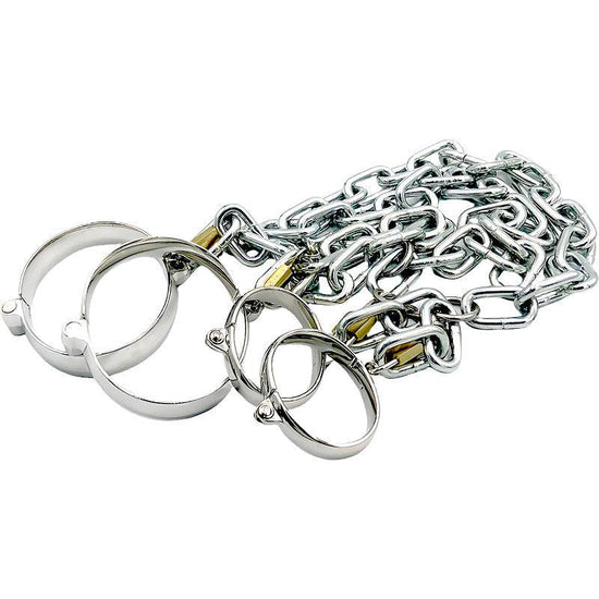 THORN GARDEN™ about 1500g 1.5cm heigh Alloy hand and foot cuffs set free shipping