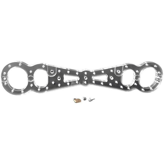 THORN GARDEN™ transparent straight bar wrists and ankles restraint free shipping