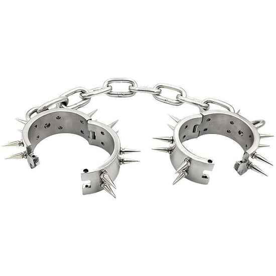 THORN GARDEN™ about 3700g 3cm heigh Hand, foot and neck restraint set free shipping