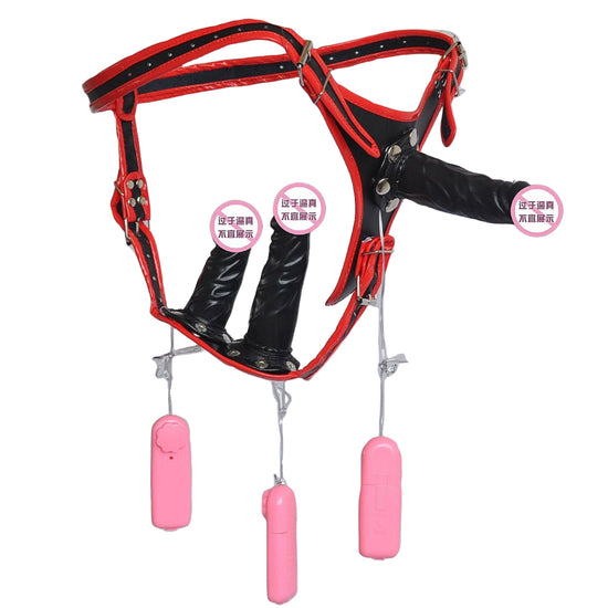 THORN GARDEN™ Removable Vibrating Straight Dual-Ended Dildo for Women's Attire