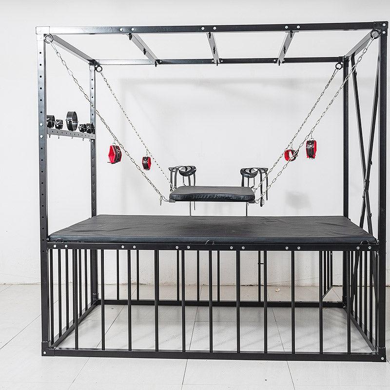 THORN GARDEN™ bdsm cage bed with sex machine - Free Shipping