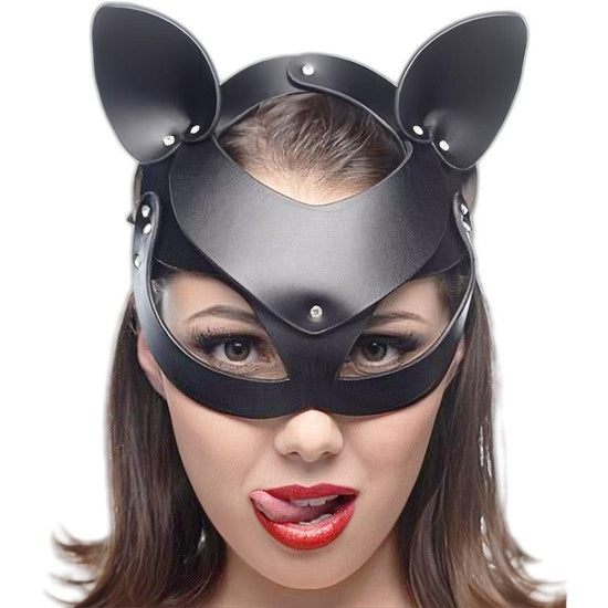 THORN GARDEN™ Handmade leather face mask free shipping