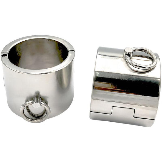 THORN GARDEN™ 1.5kg 6cm heigh Stainless steel screw lock handcuffs with free shipping