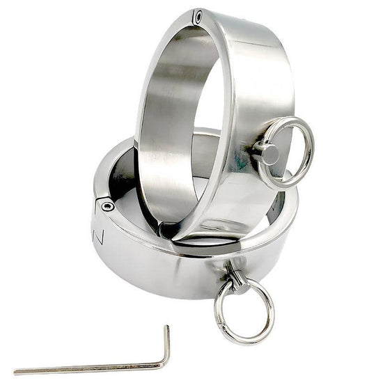 THORN GARDEN™ 0.8kg height 3cm stainless steel ankle cuffs and free shipping