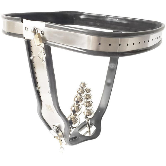 THORN GARDEN™ Women's chastity belt comes with anal plug and vaginal plug