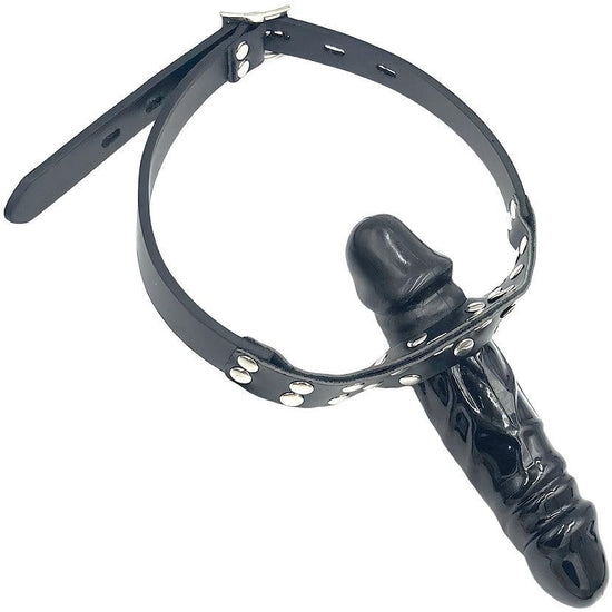 THORN GARDEN™ Double-ended black medical silicone dildo gag free shipping