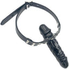 THORN GARDEN™ Double-ended black medical silicone dildo gag free shipping