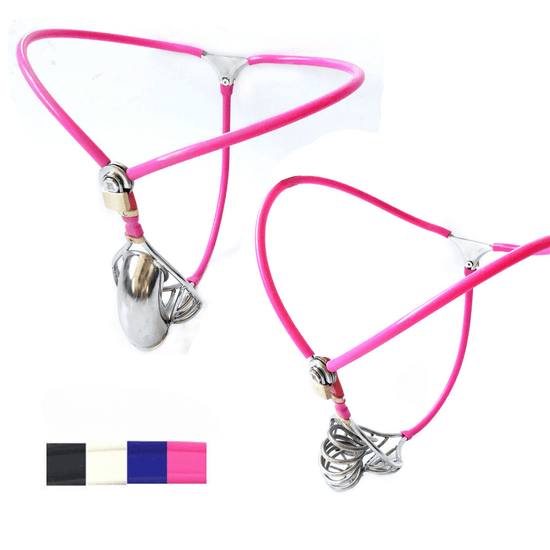 THORN GARDEN™ High-Quality Stainless Steel Pierced Penis Lock for BDSM Play