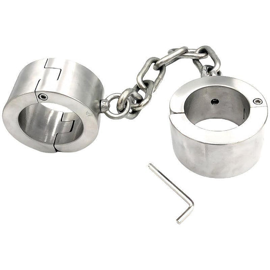 THORN GARDEN™ about 6.3kg height 6cm stainless steel ankle cuffs and free shipping