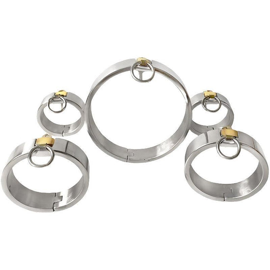 THORN GARDEN™ about 3600g 3cm heigh Hand, foot and neck restraint set free shipping