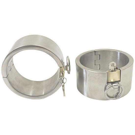THORN GARDEN™ 1.3kg height 5cm stainless steel ankle cuffs and free shipping