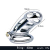 THORN GARDEN™ Cobra Arc Cage: Innovative Stainless Steel Chastity Solution for Pleasure!