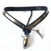 THORN GARDEN™ BDSM Stainless Steel Y-Type Male Chastity Device- Adjustable Waist Size