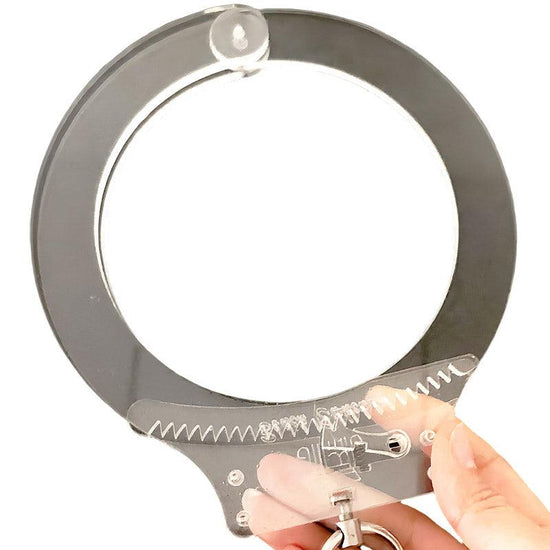 THORN GARDEN™ High-Quality Transparent Collar for BDSM Play - Secure Online Shopping