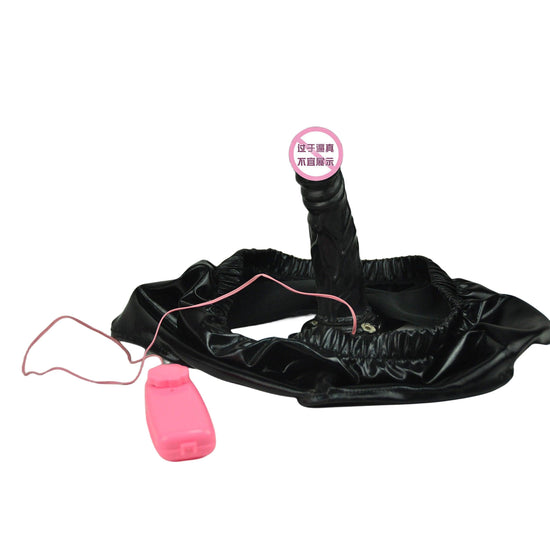 Wired Control 13cm Adjustable Speed Vibrating G-String for Women - Soft Fabric, Stretch Waist, Waterproof, Quiet Motor