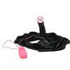Wired Control 13cm Adjustable Speed Vibrating G-String for Women - Soft Fabric, Stretch Waist, Waterproof, Quiet Motor