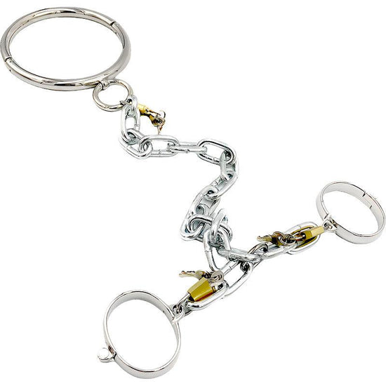 THORN GARDEN™ about 1kg 1.5cm heigh Hand and neck restraint shackles set free shipping