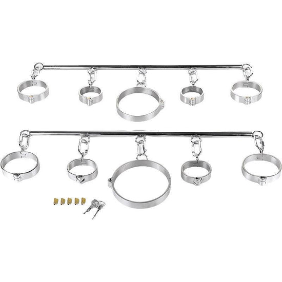 THORN GARDEN™ 1.65/1.75kg long 58cm Integrated metal bondage for hands, feet and neck