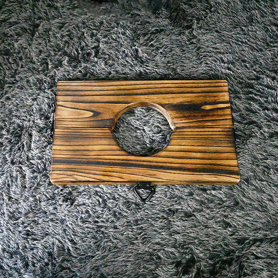 THORN GARDEN™ bdsm wooden neck bondage elm and free shipping