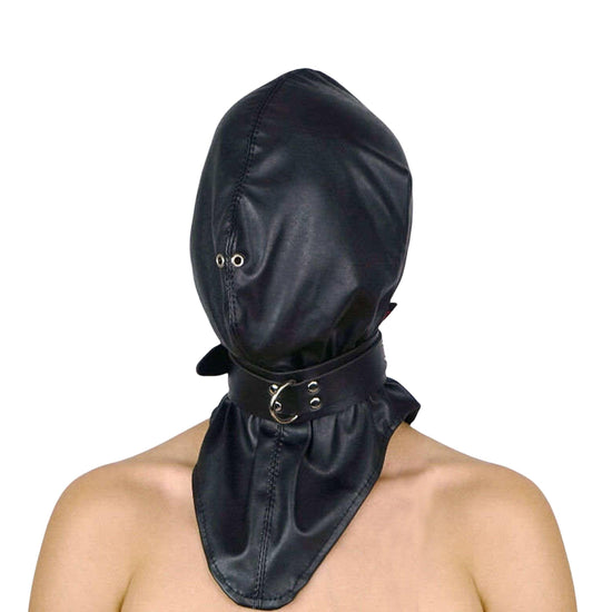 THORN GARDEN™ Adjustable Leather Stretch Hood for BDSM Play