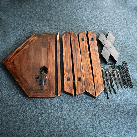 THORN GARDEN™ wooden st andrews cross - free shipping