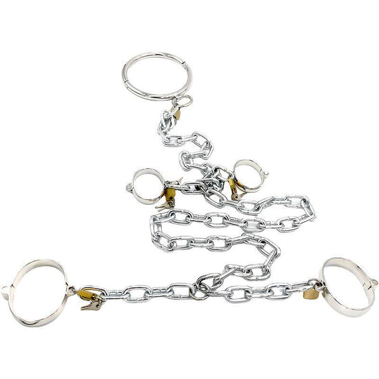 THORN GARDEN™ about 2200g 1.4cm heigh Hand, foot and neck shackles set free shipping