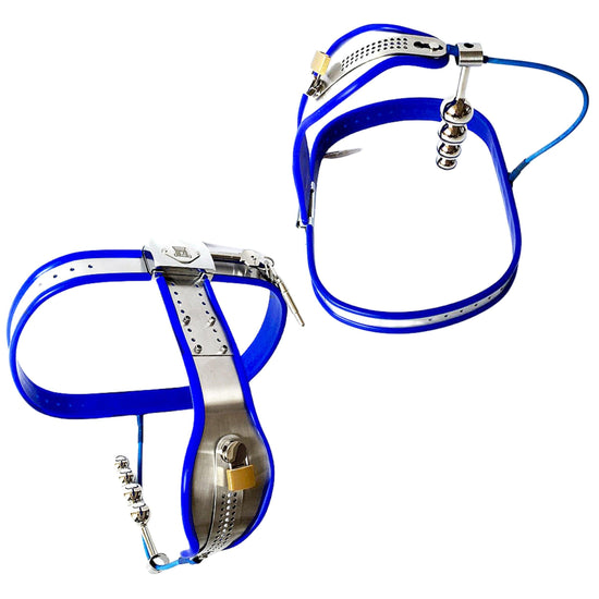 THORN GARDEN™ High-Quality Stainless Steel Virgin Training Belts with Lock for Women