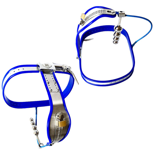 THORN GARDEN™ High-Quality Stainless Steel Virgin Training Belts with Lock for Women