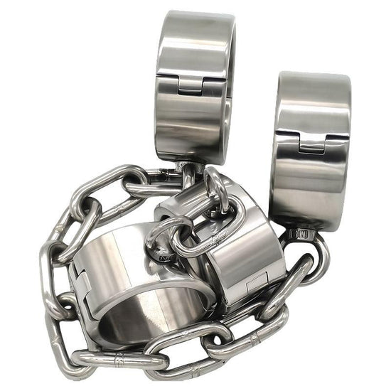 THORN GARDEN™ 800g height 4cm bdsm stainless steel handcuffs and free shipping