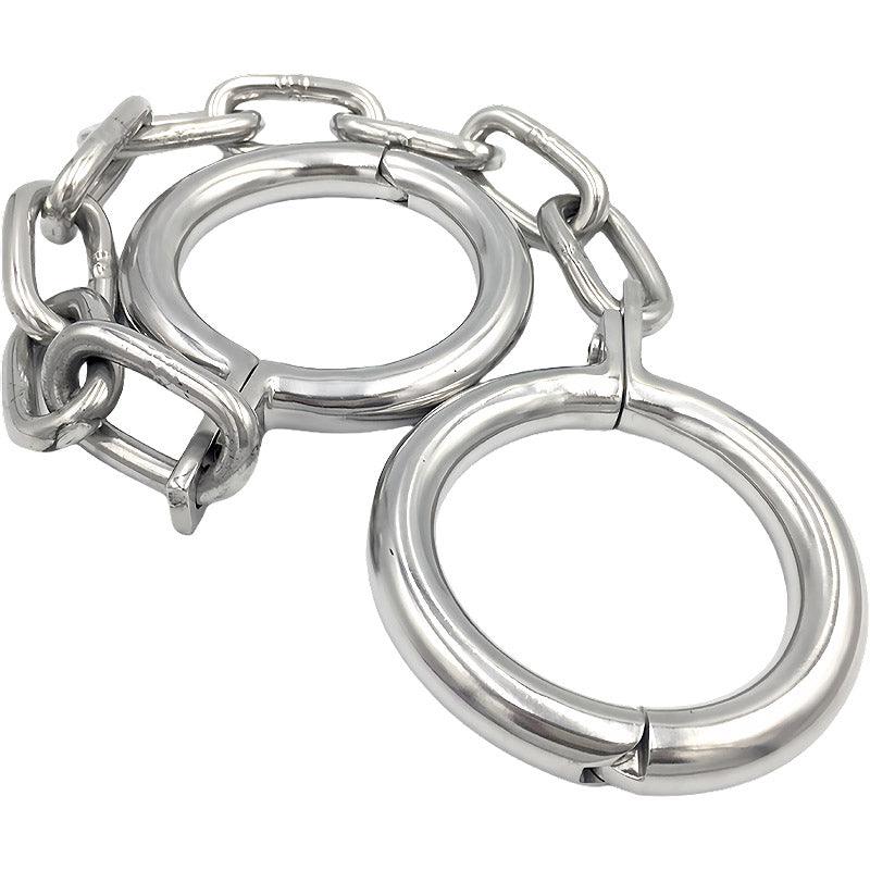 THORN GARDEN™ new style about 1.5kg thick 1.6cm Stainless steel ankle cuffs free shipping