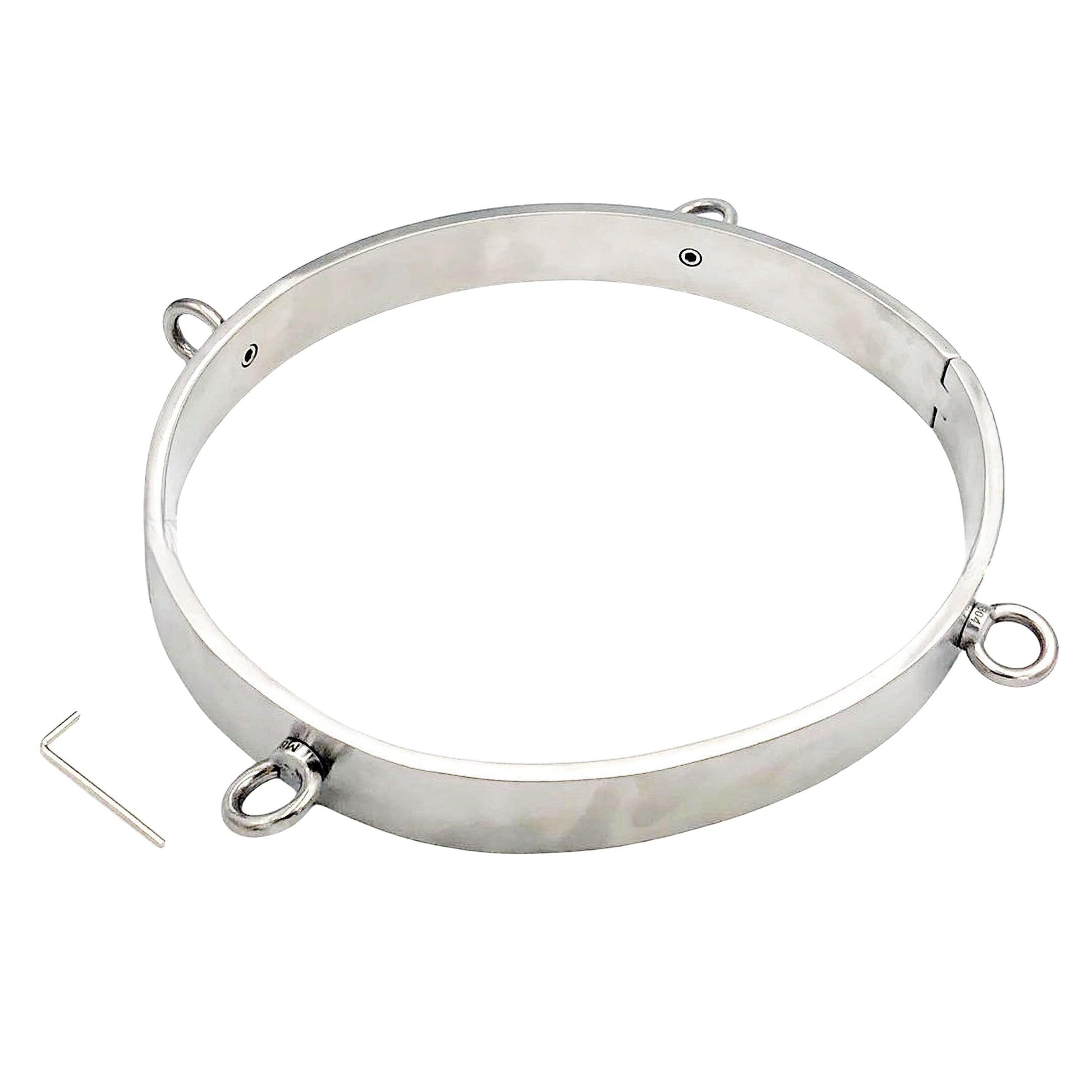 THORN GARDEN™ Customizable Bondage: Professional Stainless Steel Waist Cincher for BDSM Use