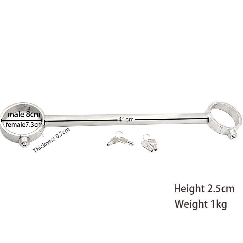 THORN GARDEN™ 1kg 41cm long Straight Bar ankle cuffs and free shipping
