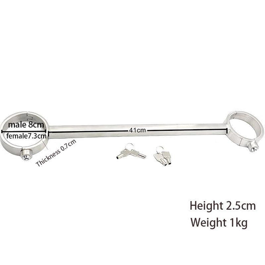 THORN GARDEN™ 1kg 41cm long Straight Bar ankle cuffs and free shipping