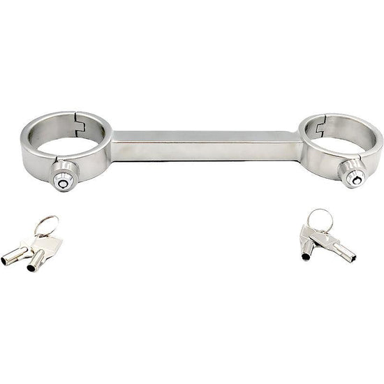 THORN GARDEN™ 1.32Ib 0.98in high Stainless Steel Press Lock Handcuffs free shipping