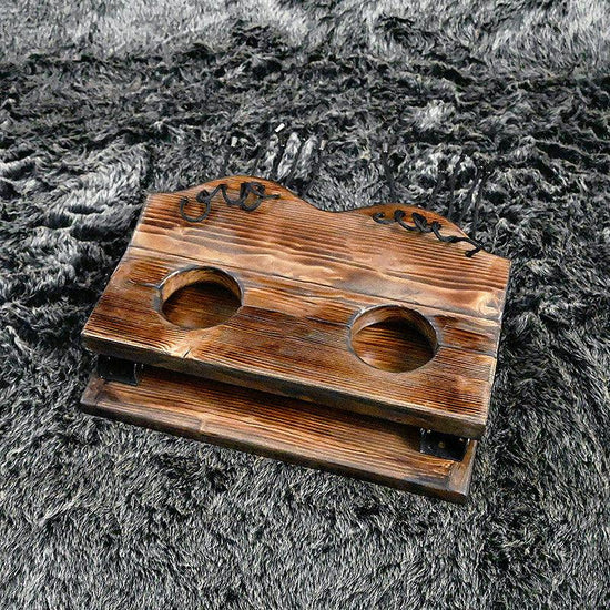 THORN GARDEN™ foot-tickling wooden pillory