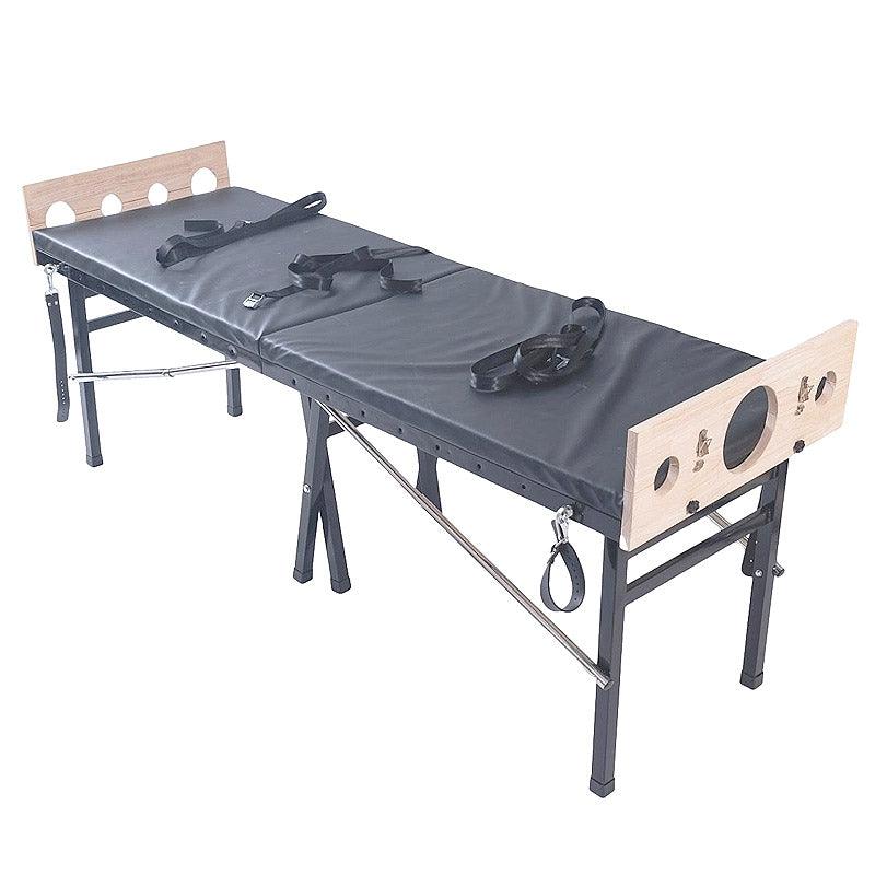 THORN GARDEN™ Multifunctional Bdsm Bed with Restraint Iron Pipe