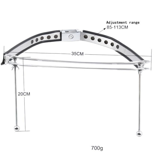 THORN GARDEN™ 304 Stainless Steel Adjustable Nipple Clamps with Lock